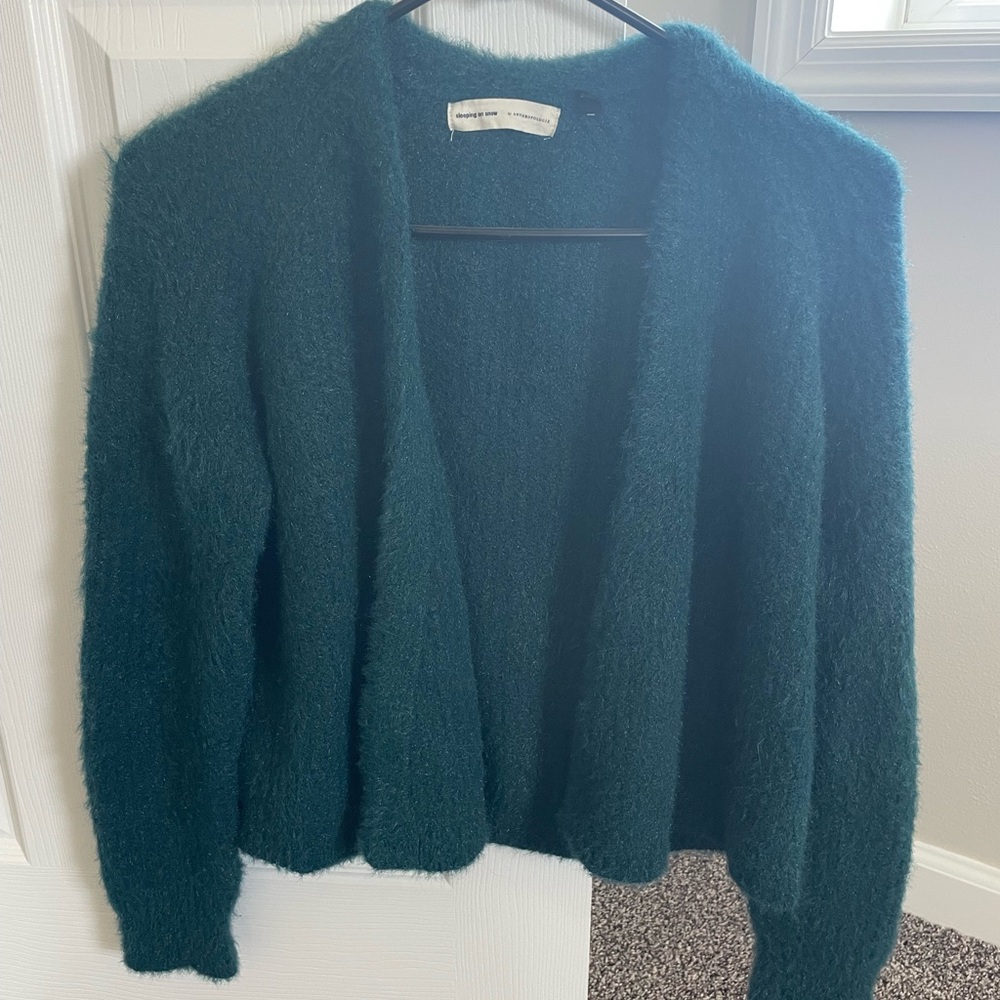 Anthropologie Sleeping on Snow Cardigan